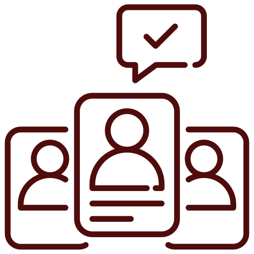 Realização do processo através de e ntrevistas por competências e análise DISC.